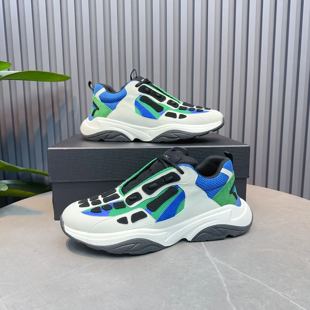 Men's shoes 💰740💰 AMIRI AMIRI fashion brand hot sale 🔥 Available all year round ✅ Official website synchronization Imported fabrics 1⃣️ vs 1⃣️ replica, original factory special original sole, 38-45 (38.45. Non-refundable)